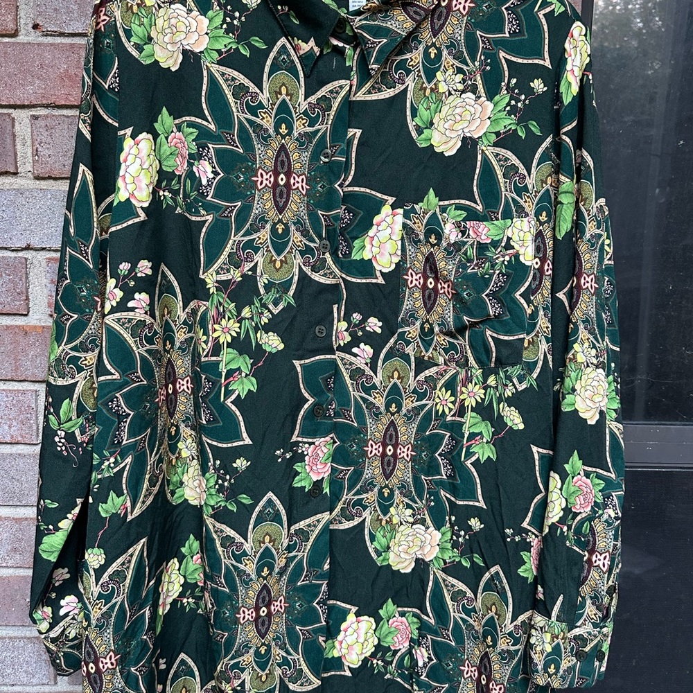 Ulla Popken Button Up Blouse size 20/22 - Picture 4 of 13